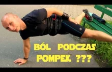 Pompki od Zera 5 Ból podczas pompek. Co zrobić gdy bolą łokcie,...