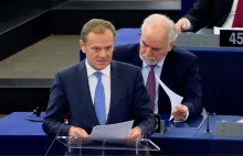 Tusk w Strasburgu po niderlandzku. "Z szacunku do naszych przyjaciół"