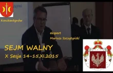 Ekspert Mariusz Szczytyński na Sejmie Walnym: BÓGactwo POLSKI to czarne...