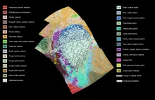 NASA stworzyła mapę przedstawiającą zróżnicowanie powierzchni Plutona