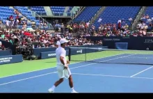 Novak Djokovic znowu szaleje na korcie tenisowym
