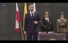 Przemówienie Prezydenta Andrzeja Dudy podczas obchodów 72. rocznicy wybuchu PW.
