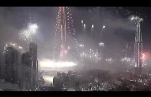 Noworoczny pokaz sztucznych ogni - Dubaj 2015 [1080p]