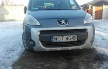 [WYKOP EFFECT] Skradziono auto, Peugeot Partner 2009 r. (matce z dwójką dzieci)