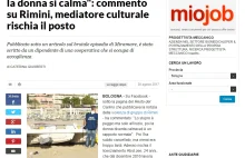Skandaliczny wpis włoskiego aktywisty na temat gwałtu w Rimini