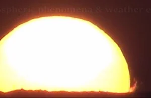 Zachód Słońca i ogniste tornado, fiery whirlwind 1080p