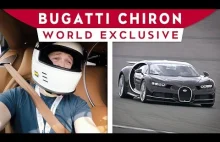 Relacja z jazdy pierwszego pasażera Bugatti Chiron