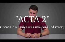"ACTA 2" - filmik o panice w Internecie