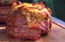 Beer Can Bacon Burger - gigamięcho czyli redneckie grillowanie. (⌐ ͡■ ͜ʖ ͡■)