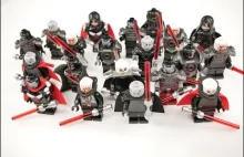 Jak tanio zrobić armię sithów LEGO star Wars (po angielsku)