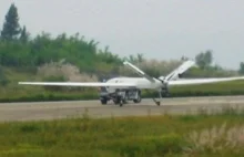 Chiński bezzałogowy samolot Pterodaktyl na wystawie w Zhuhai