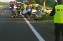 TAXI - Poważny wypadek w Ochabach