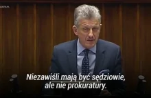 Co PiS chce zrobić z prokuraturą? Kontrolować ją - wyjaśnia Piotrowicz i...