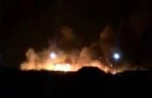 PILNE: Płonie obóz dla uchodźców w Calais