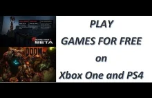 PLAY GAMES FOR FREE in April on Xbox One and PS4 - Doom, Gears of War 4,...