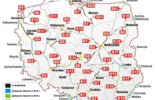 Autostrady i drogi ekspresowe w Polsce: raport za 2012 i plany na 2013 (MAPY)