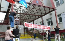 Protest w szpitalu w Tarnobrzegu. W akcji bierze udział 700 pracowników.