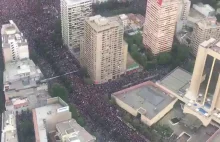 Ponad milion osób protestuje w Chile