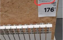 Za pasem sezon grzewczy tymczasem w marketach promocja na amelinium.