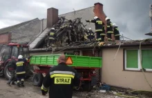 Spłonął im dom, gmina uruchomiła akcję pomocy dla poszkodowanych w pożarze