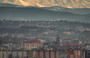 Tatry widziane z Krakowa ! Jak na dłoni !