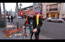 Mark Hamill dzien przed odslonieciem swojej gwiazdy