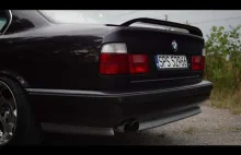 BMW E34 540 iA - Exhaust Sound [Bardzo głośny wydech]