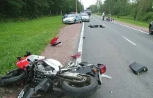 Kompilacja wypadków z udziałem motocyklistów