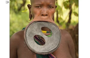 Etiopia: odnaleziono kobietę z największym na świecie krążkiem wargowym