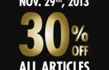 New Yorker - Black Friday 30% on ALL ARTICLES