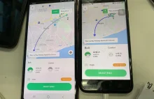 Aplikacja Uber sprawdza stan baterii i opiera na niej cenę przejazdu