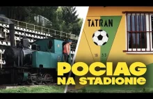 Stadion, przez który przejeżdża pociąg | Tatran Čierny Balog