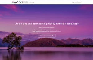ENGRAVE - Pierwsza platforma blogowa oparta na sieci Steem