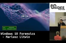 Windows 10 Forensics - Mariusz Litwin