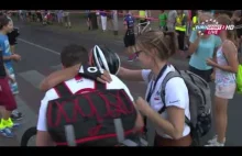 Spora kraksa pod koniec 2 etapu Tour de Pologne