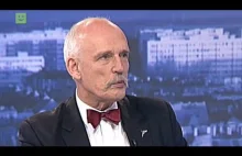 Janusz Korwin-Mikke kontra mocno reżimowy dziennikarz ze Szczecina 18.03.2015