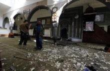 zamach na meczet w sanie