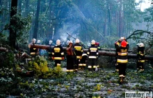 Trąba powietrzna nad Nędzą i Kuźnią Raciborską [AKTUALIZACJA] • Nędza,...