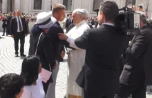 Tomasz Komenda spotkał się z papieżem Franciszkiem