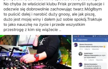 DJ oskarża klub Frisk w Chojnicach, że korzysta z kradzionego sprzętu.