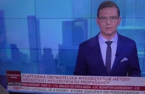 TVPinfo: ,,Platforma wykorzystuje metody niemieckiej hitlerowskiej propagandy"