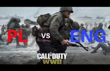 Call of Duty: WWII - porównanie polskiej i angielskiej wersji językowej