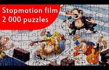 Jigsaw Puzzle - Open Air - Stopmotion film. BlockSanity
