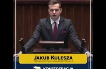 Jakub Kulesza (Konfederacja): PiS dokańcza po Platformie grabież pieniędzy...