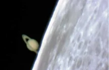 Pojawienie się Saturna zza Księżyca