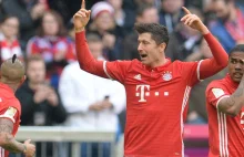 Robert Lewandowski strzelił już sto goli dla Bayernu