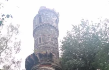 Tajemnicza wieża ukryta w lesie - okolice Wrocławia