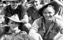 Waltizng Matilda w wykonaniu australijskich żołnierzy. WWII.