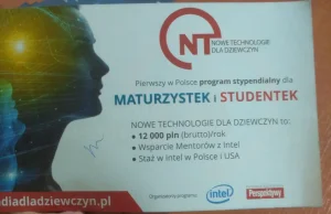 "Stypendia dla dziewczyn"