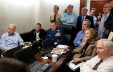 Zdjęcie sztabu Baracka Obamy obserwującego akcję zabicia Osamy bin Ladena